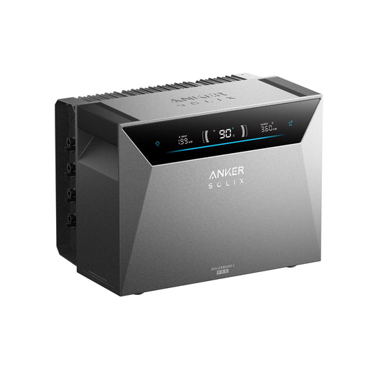 Anker SOLIX Balkonkraftwerk-Set 1.500 Wp (Max) mit Speicher – Solarbank 4 Pro E5000