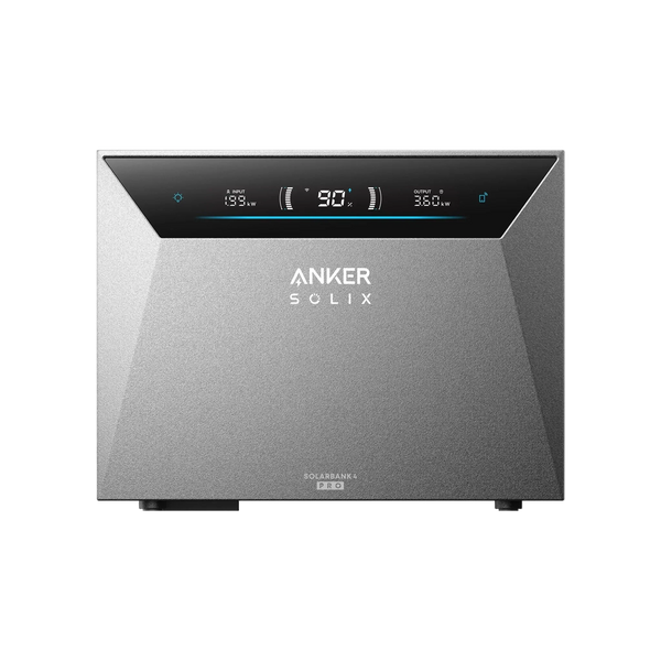 Anker SOLIX Balkonkraftwerk-Set 4.000 Wp (Max) mit Speicher – Solarbank 4 Pro E5000