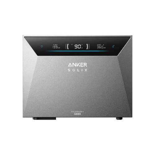 Anker SOLIX Balkonkraftwerk-Set 2.000 Wp (Max) mit Speicher – Solarbank 4 Pro E5000